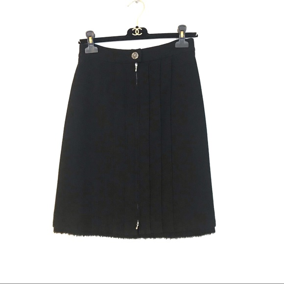 Chanel Zip Front Skirt - Picture 12 of 14